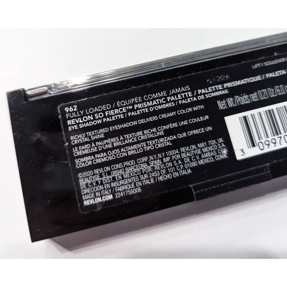 4/$20 REVLON So Fierce! Prismatic Halo Eye Shadow Quad, 962 Fully Loaded, 0.21oz - Picture 7 of 7